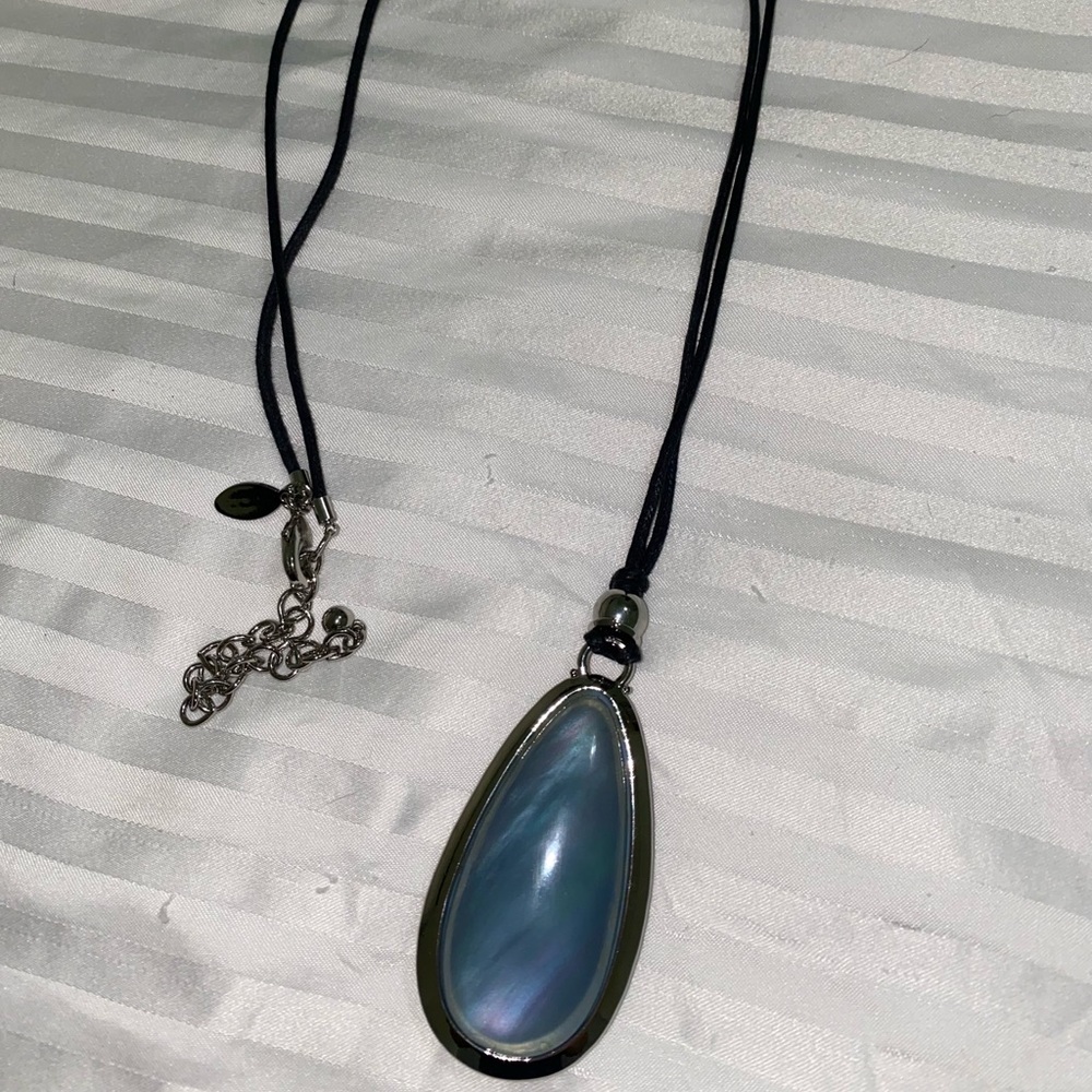 Chico's Reversible Statement Necklace